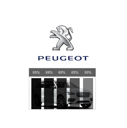 Frdigskuren Proffs Solfilm - PEUGEOT