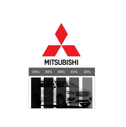 Färdigskuren Proffs Solfilm - MITSUBISHI